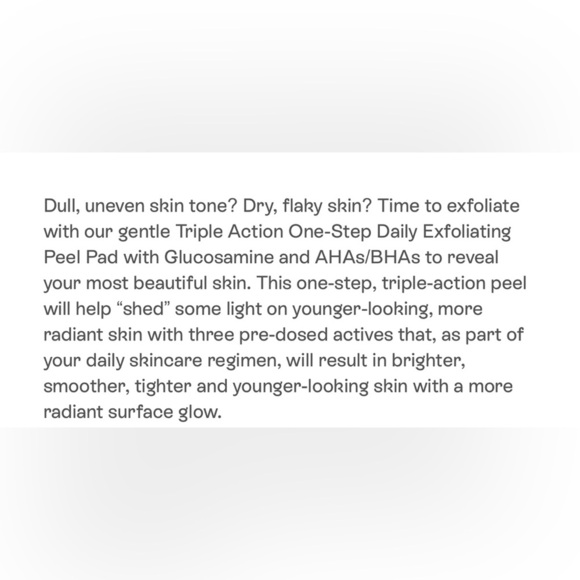 NIB BeautyStat Universal Triple Action Daily Peel Skincare Pads 10 Treatments! - Picture 10 of 16